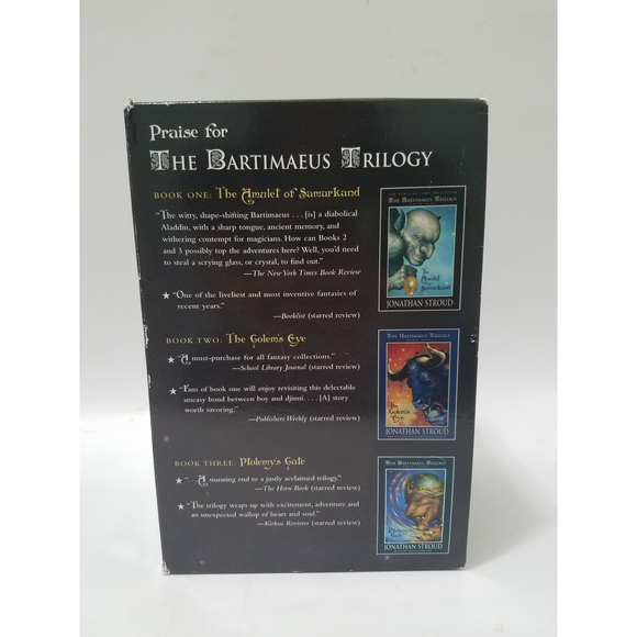 The Bartimaeus Trilogy Boxed Set of 3 Books - Picture 3 of 7